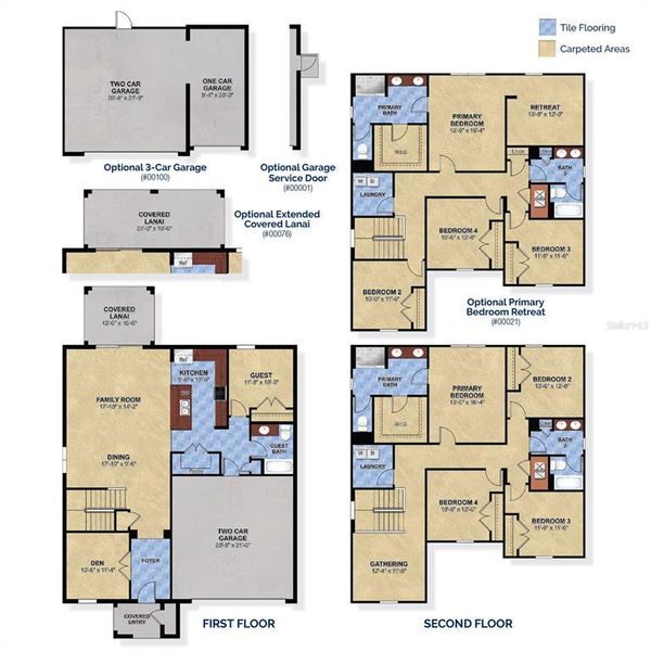 2D floor plan layout of this home in , St. Cloud, FL (Image 2). 2D floor plan layout of this home in , St. Cloud, FL (Image 2).