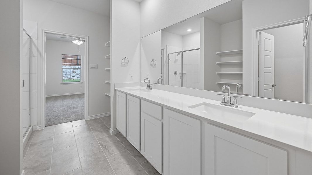 Furnished interior view inside a new home in Silverado, Aubrey (Image 4).