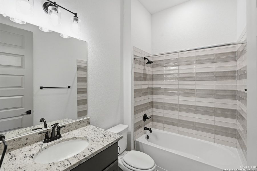 Furnished interior view inside a new home in Caliza Reserve, Boerne (Image 11). Furnished interior view inside a new home in Caliza Reserve, Boerne (Image 11).