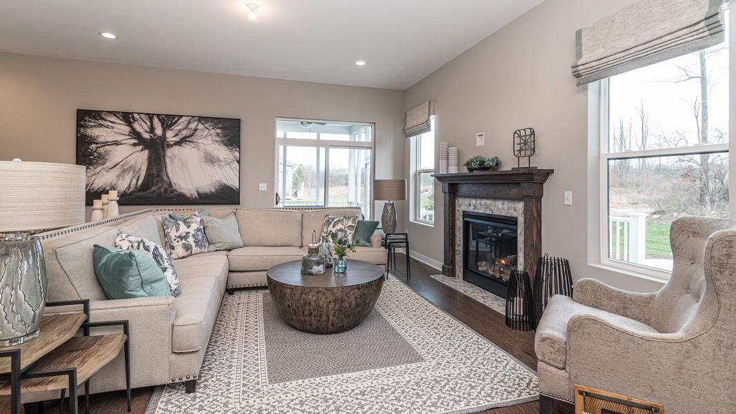 Representative furnished interior of a home built from the The Natural by Norfolk Homes in Coronado Estates, Jackson (Image 13).