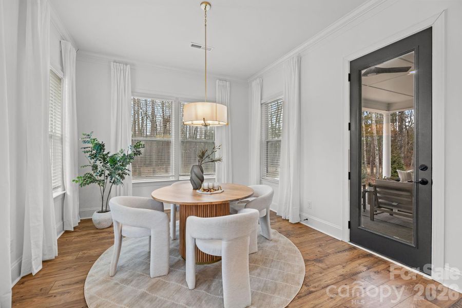 Furnished interior view inside a new home in , Indian Trail (Image 7).