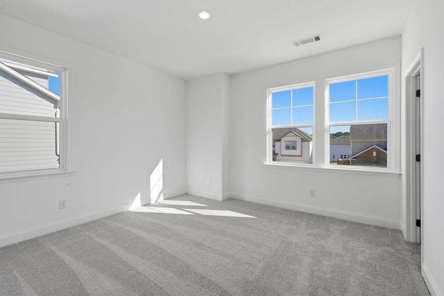 Spacious, unfurnished interior of a new home in Bennett Farm, Loganville (Image 24). Spacious, unfurnished interior of a new home in Bennett Farm, Loganville (Image 24).