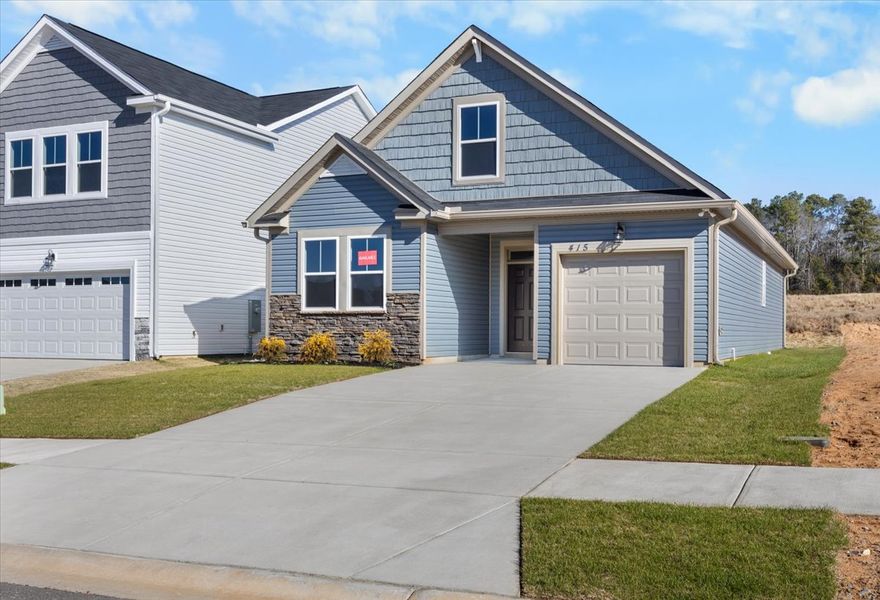 Exterior details and patio area of a home in Windsor, North Augusta (Image 3).