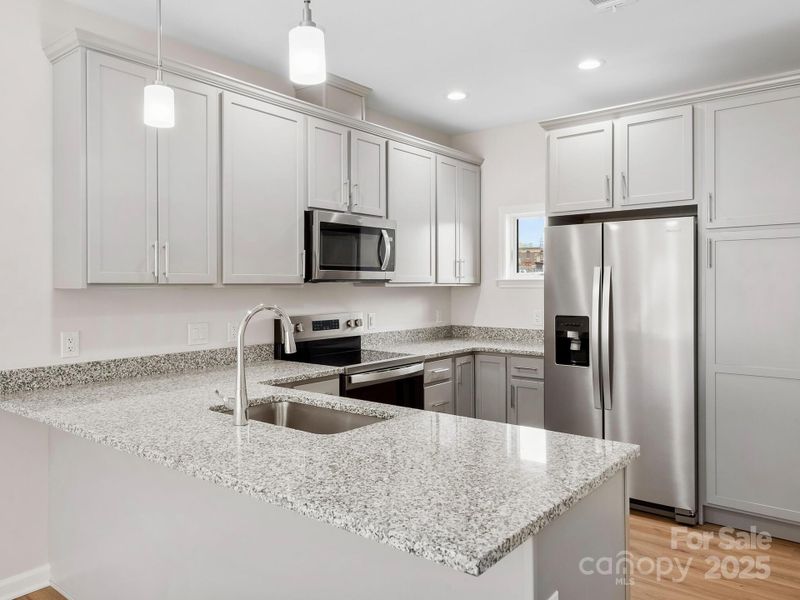 Furnished interior view inside a new home in , Asheville (Image 13).