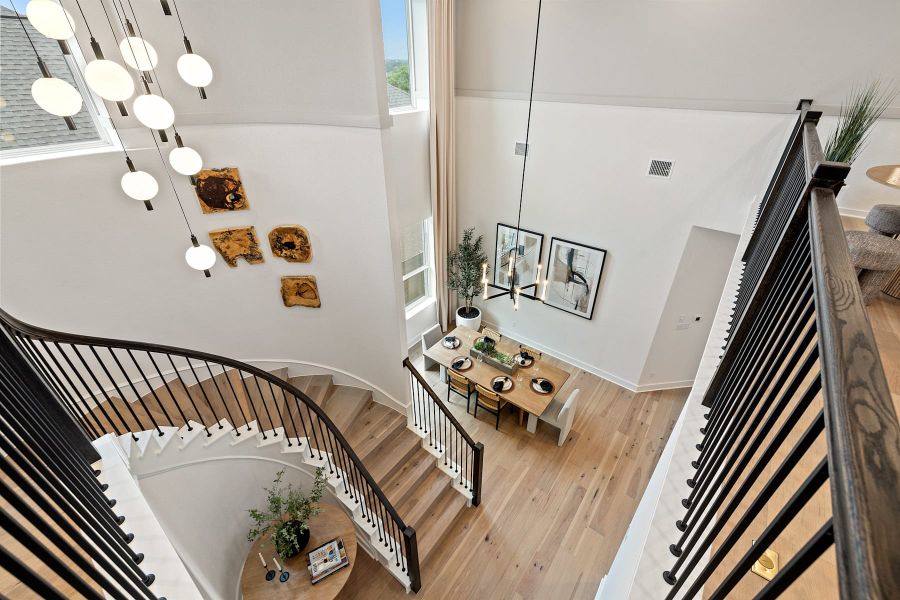 Furnished interior view inside a new home in Lagos Reserve, Manor (Image 29).