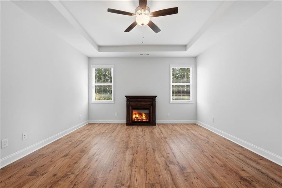 Spacious, unfurnished interior of a new home in , Sugar Hill (Image 18).