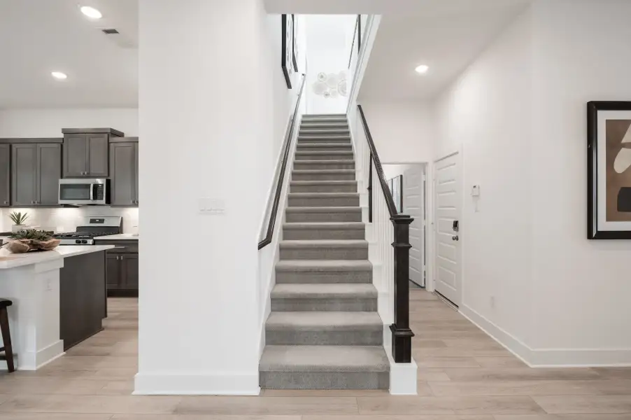 Furnished interior view inside a new home in Clopton Farms, Montgomery (Image 18).
