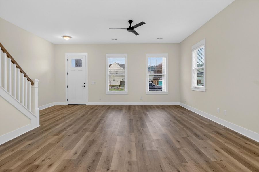 Spacious, unfurnished interior of a new home in , Huger (Image 27). Spacious, unfurnished interior of a new home in , Huger (Image 27).