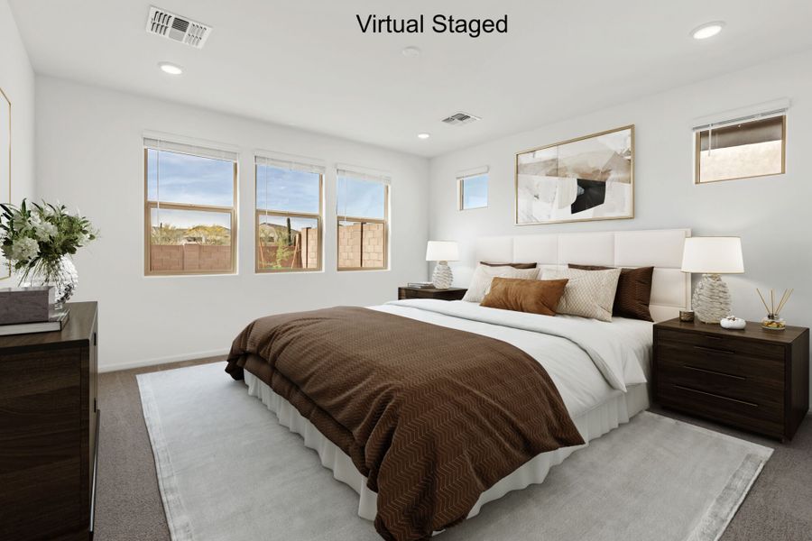 Furnished interior view inside a new home in Montelena, Marana (Image 4).