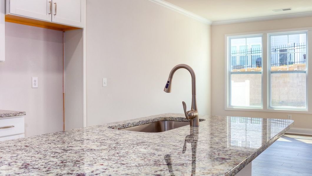 Close-up of interior finishes inside a home in Townes at Tap Root Farms, Fletcher (Image 9). Close-up of interior finishes inside a home in Townes at Tap Root Farms, Fletcher (Image 9).