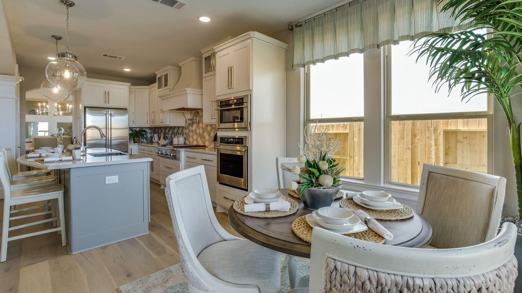 Furnished interior view inside a new home in Jordan Ranch, Katy (Image 33).