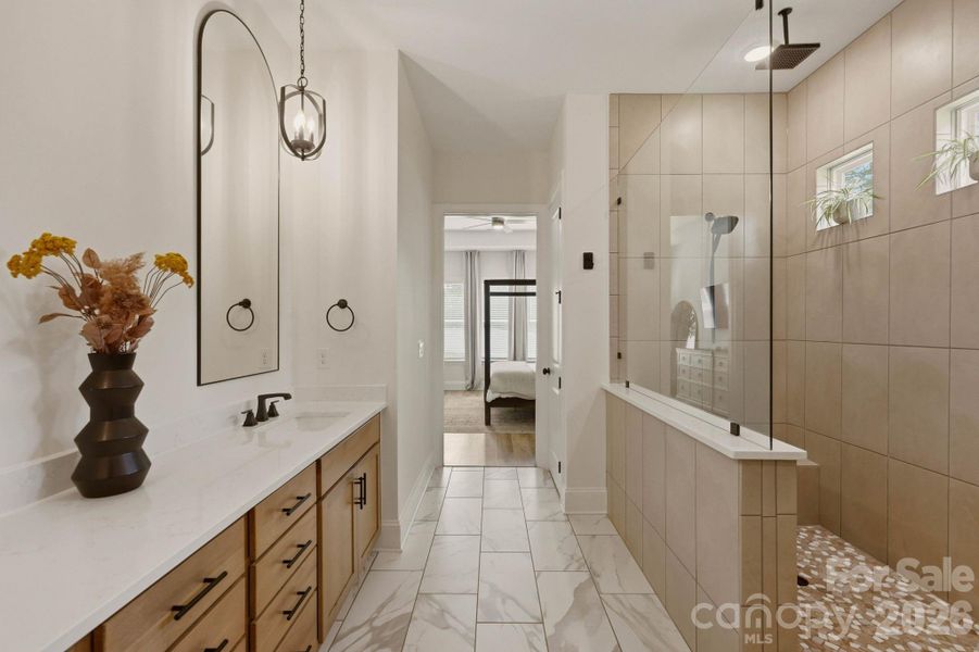 Furnished interior view inside a new home in , Mooresville (Image 38).