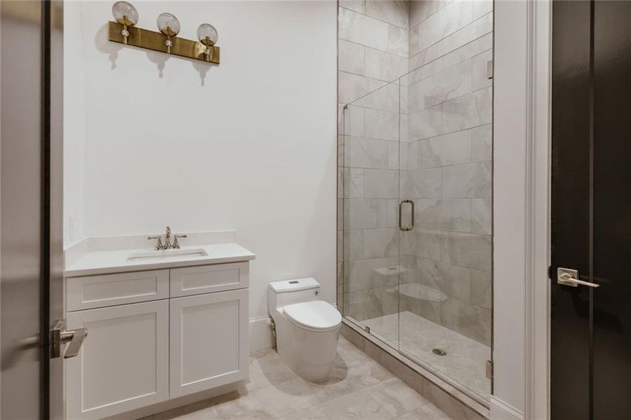 Furnished interior view inside a new home in , Athens (Image 56).