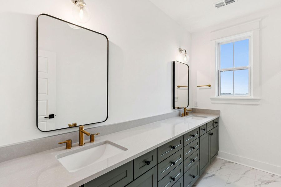 Furnished interior view inside a new home in Overlook at Copahee Sound, Awendaw (Image 6).