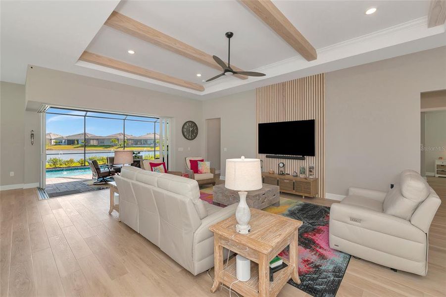 Furnished interior view inside a new home in , Englewood (Image 7). Furnished interior view inside a new home in , Englewood (Image 7).