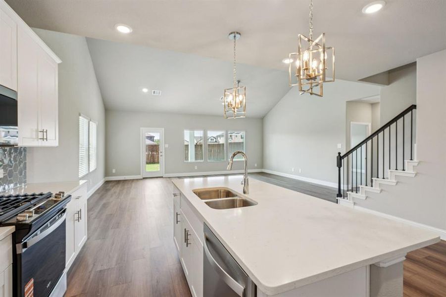 Photo is not of the actual home, but is an inspirational photo of builder’s model home and may depict options, furnishings, and/or decorator features that are not included.