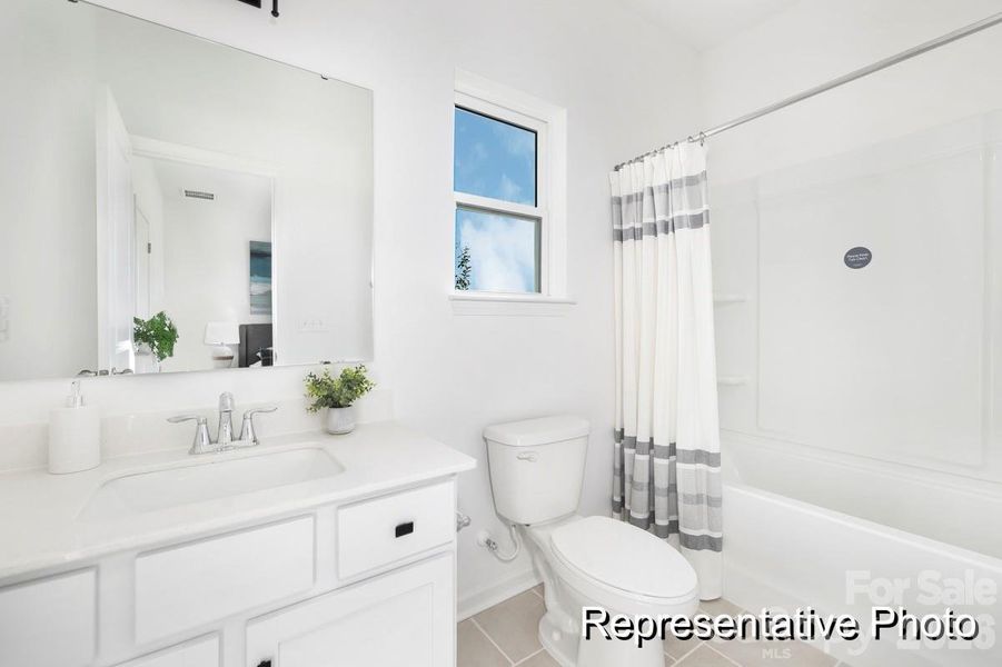Furnished interior view inside a new home in Morgan Hills, Albemarle (Image 4).
