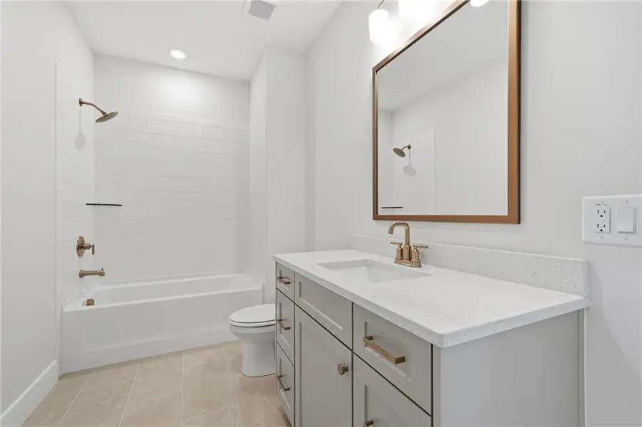 Furnished interior view inside a new home in Malone's Pond, Ball Ground (Image 7).