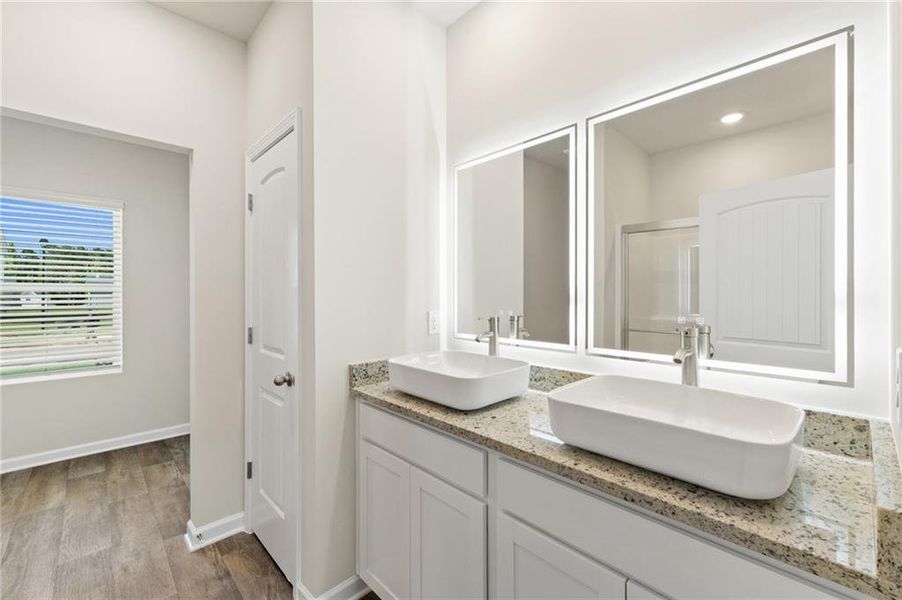 Furnished interior view inside a new home in Conner Springs, Social Circle (Image 12).