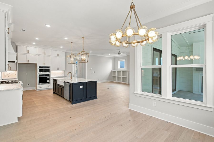 Representative furnished interior of a home built from the The Emerson by RobuckHomes in Stonehenge, Raleigh (Image 130).