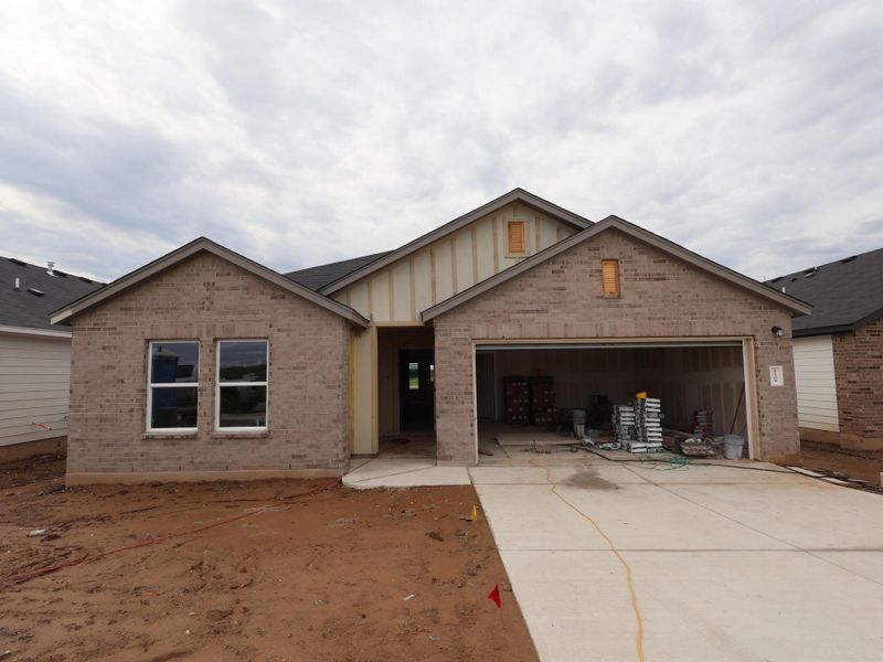 In-progress construction of a new home in Willow Springs, Buda, TX (Image 5).