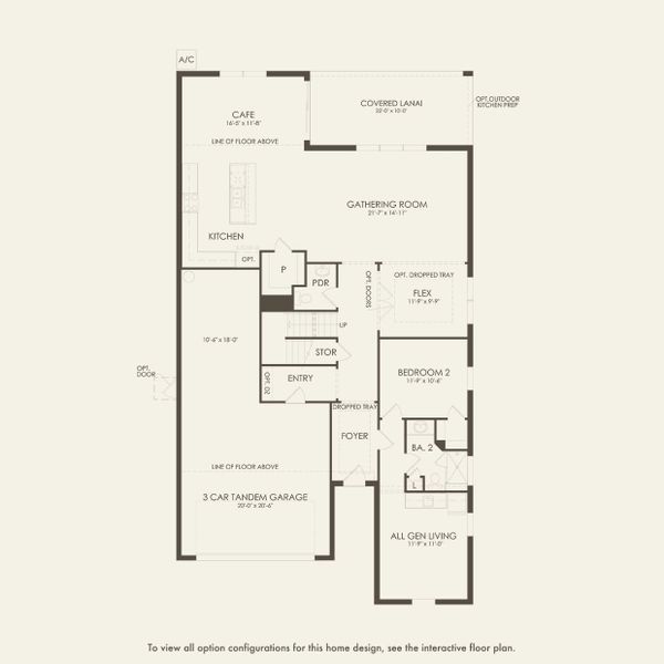 2D floor plan layout for the Serena by Pulte Homes in Lakehaven Estates, Clermont, FL (Image 4). 2D floor plan layout for the Serena by Pulte Homes in Lakehaven Estates, Clermont, FL (Image 4).