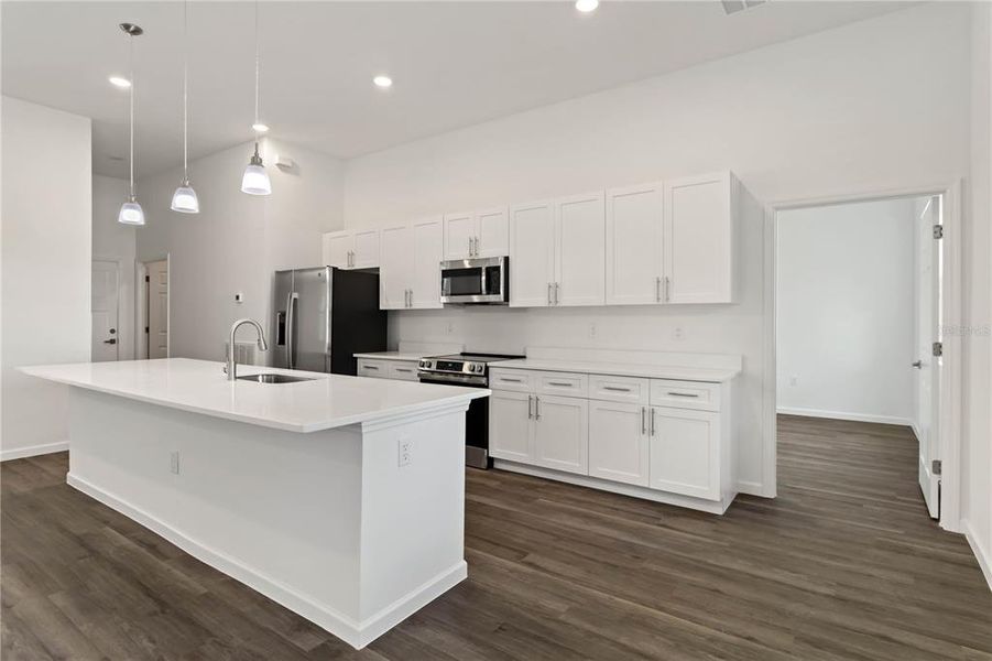 Furnished interior view inside a new home in , North Port (Image 8).