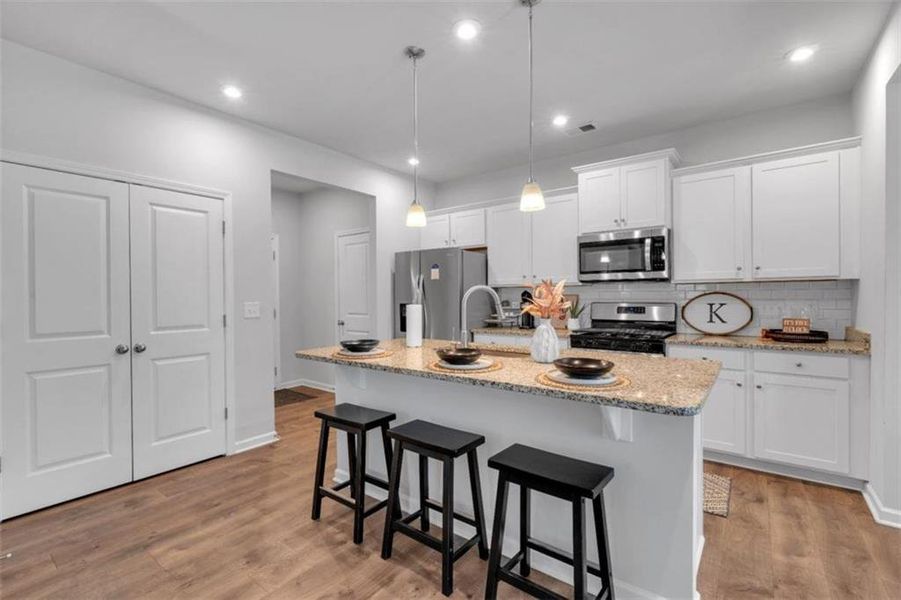 Furnished interior view inside a new home in Park Center Pointe, Austell (Image 5).