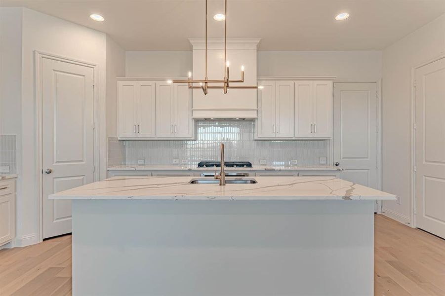 Furnished interior in a model home at Walsh Townhomes in Aledo (Image 7). Furnished interior in a model home at Walsh Townhomes in Aledo (Image 7).