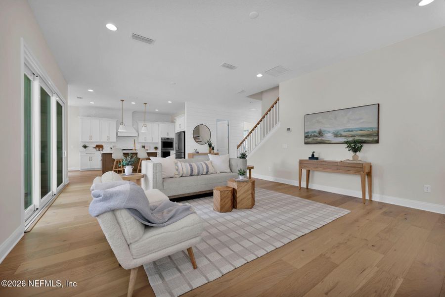 Furnished interior view inside a new home in , Ponte Vedra (Image 7).