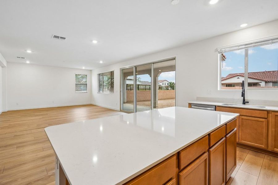Furnished interior view inside a new home in The Enclaves at Sonrisa, Queen Creek (Image 3).