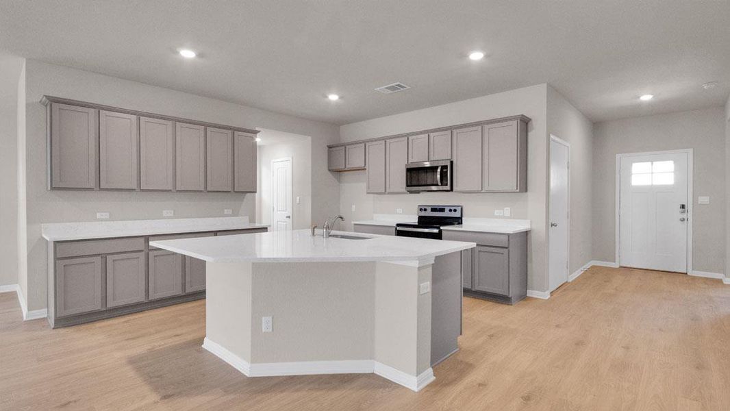Furnished interior view inside a new home in Thunder Rock, Marble Falls (Image 4). Furnished interior view inside a new home in Thunder Rock, Marble Falls (Image 4).