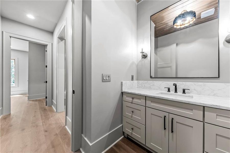 Furnished interior view inside a new home in , Greensboro (Image 15).