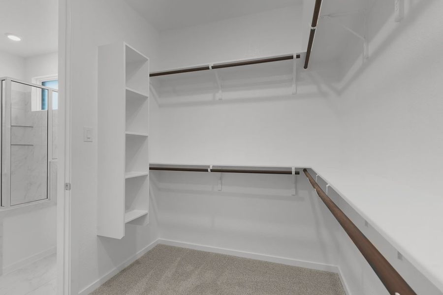 Representative unfurnished interior of a home built from the Annie by Chesmar Homes in Nolina, Georgetown (Image 9).