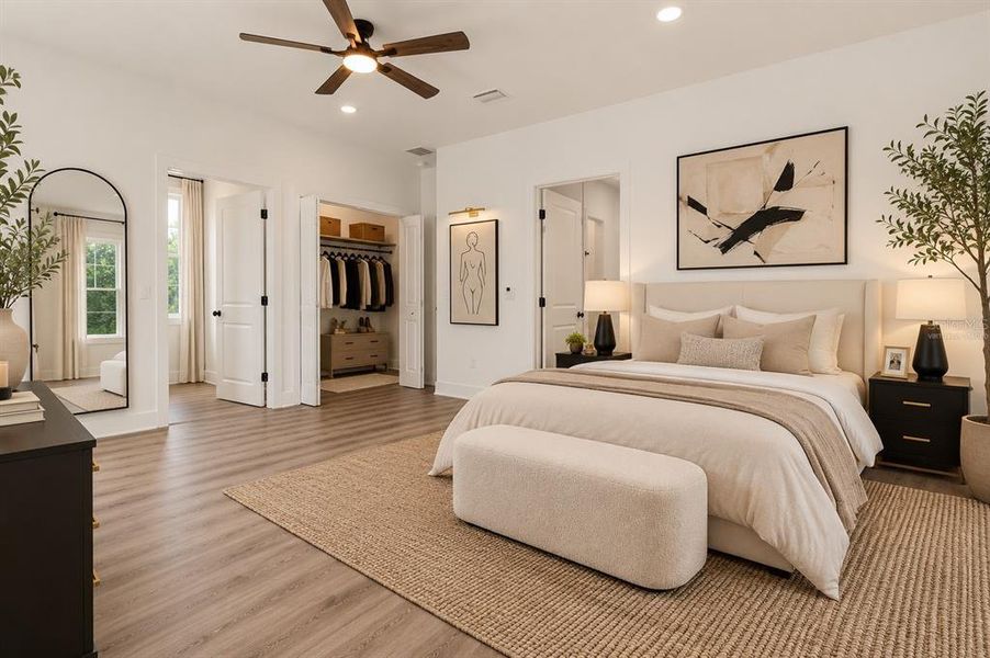 Furnished interior view inside a new home in , Tampa (Image 9).