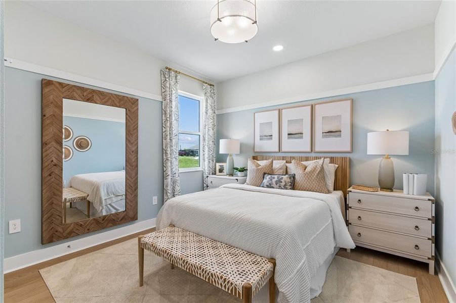 Furnished interior view inside a new home in Cassata Lakes, Nokomis (Image 20).