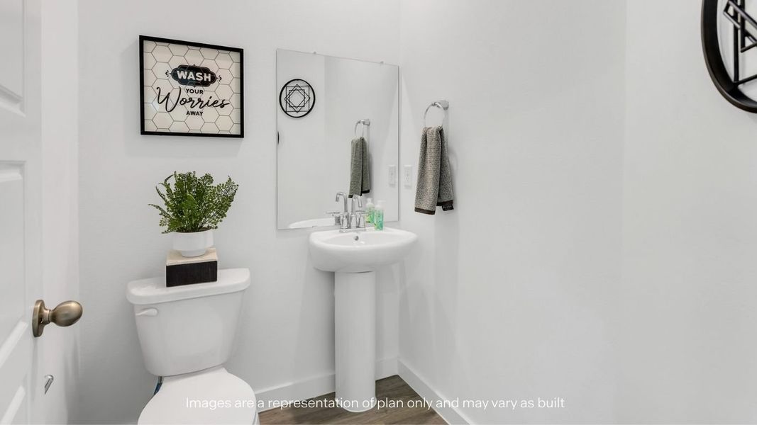 Furnished interior view inside a new home in Allen Farms, Lubbock (Image 14).