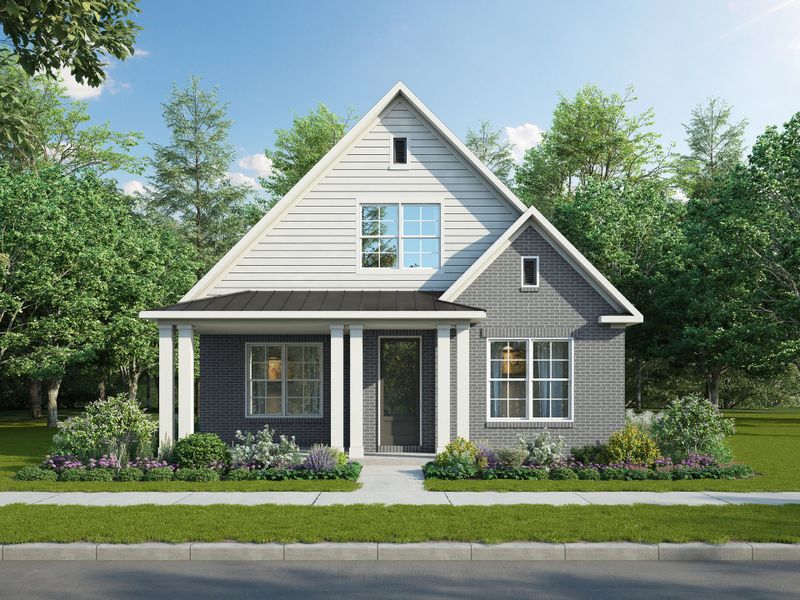 Representative exterior photo of a completed home built from the Glenmore by Grant & Co in Union Depot, Bartlett, TN (Image 5). Representative exterior photo of a completed home built from the Glenmore by Grant & Co in Union Depot, Bartlett, TN (Image 5).