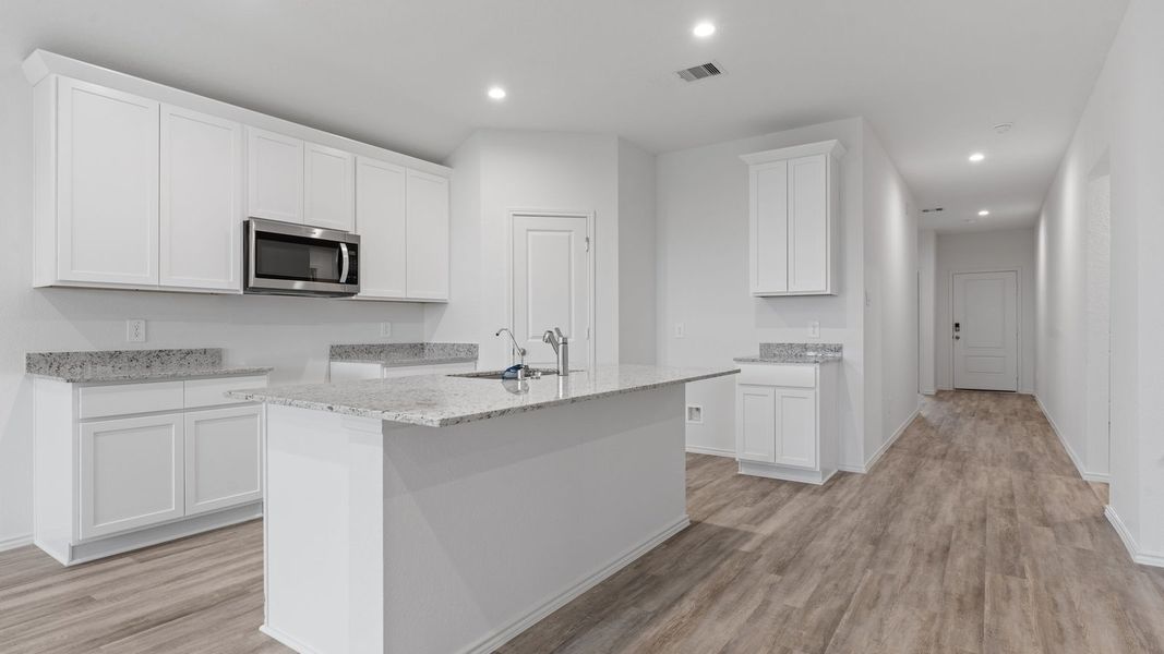 Furnished interior view inside a new home in Emberly, Beasley (Image 4).