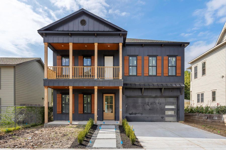 Exterior details and patio area of a home in , Houston (Image 9). Exterior details and patio area of a home in , Houston (Image 9).