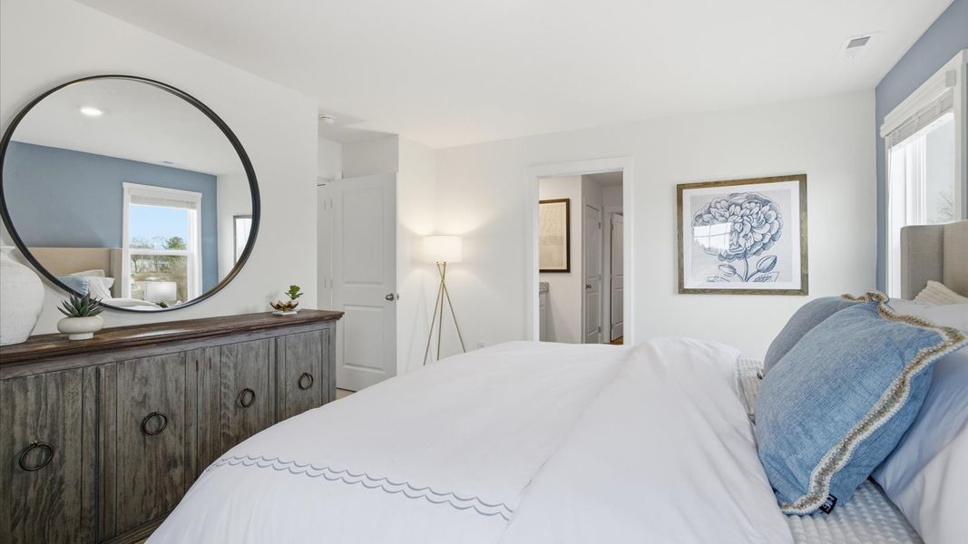 Furnished interior view inside a new home in Price's Point, Knoxville (Image 22).