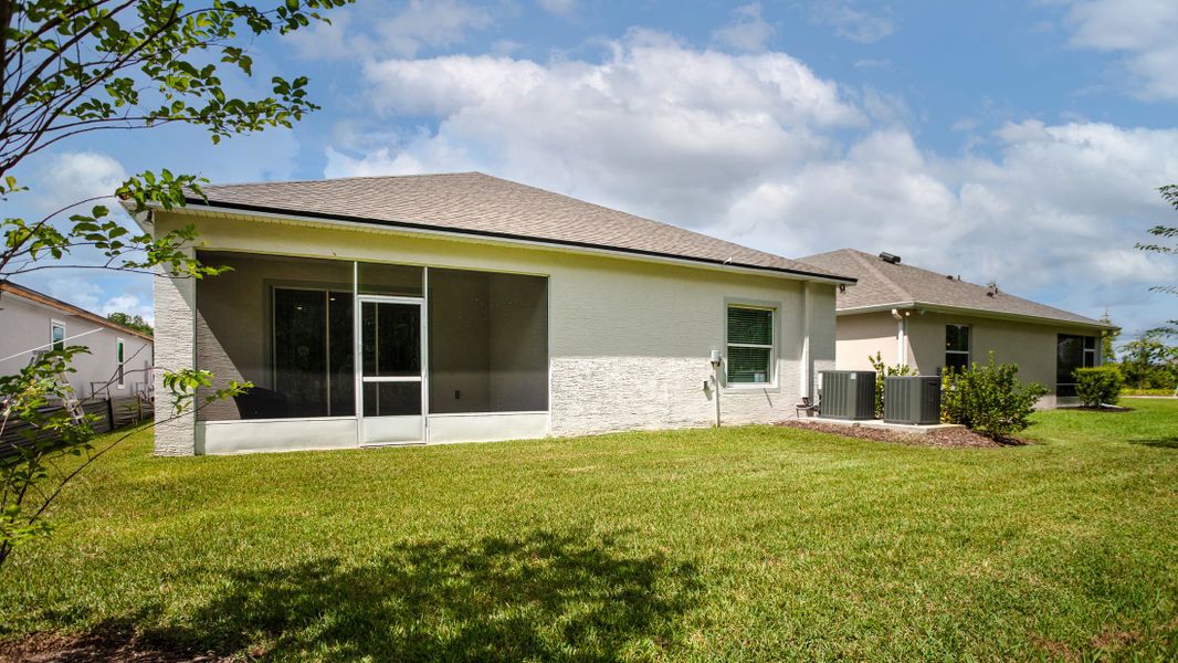 Front exterior of a new home in Northshore, Kingsland, GA, highlighting curb appeal (Image 18).