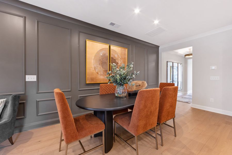 Furnished interior view inside a new home in Southbridge, Fort Mill (Image 6).