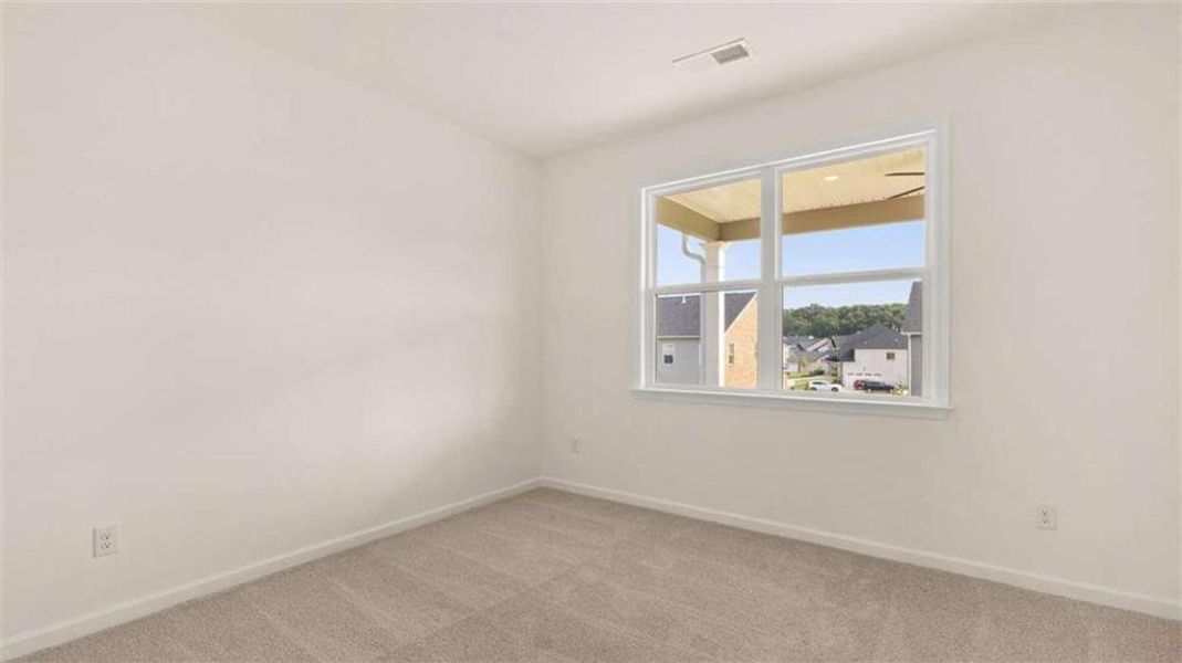 Spacious, unfurnished interior of a new home in The Gates at Pates Creek, Hampton (Image 28).