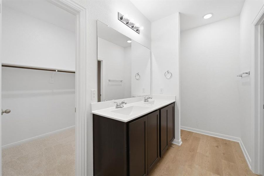 Furnished interior view inside a new home in Westridge, McKinney (Image 8).