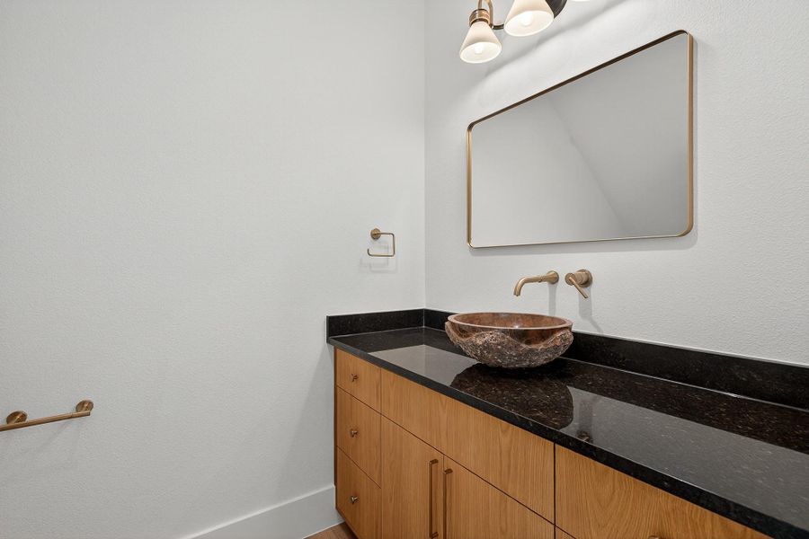 Close-up of interior finishes inside a home in , Horseshoe Bay (Image 17).