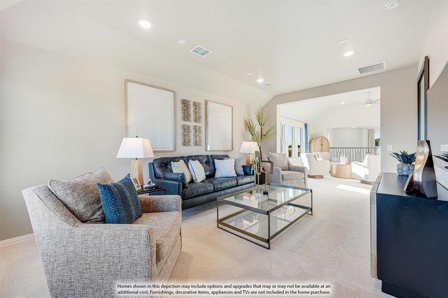 Furnished interior view inside a new home in Addison Hills, Cedar Hill (Image 38).