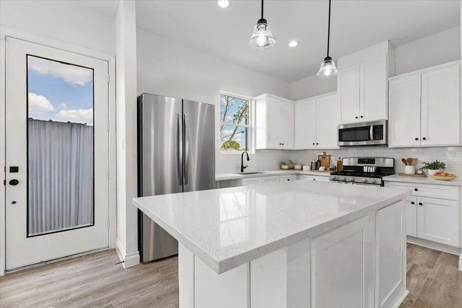 Furnished interior view inside a new home in , Houston (Image 11).