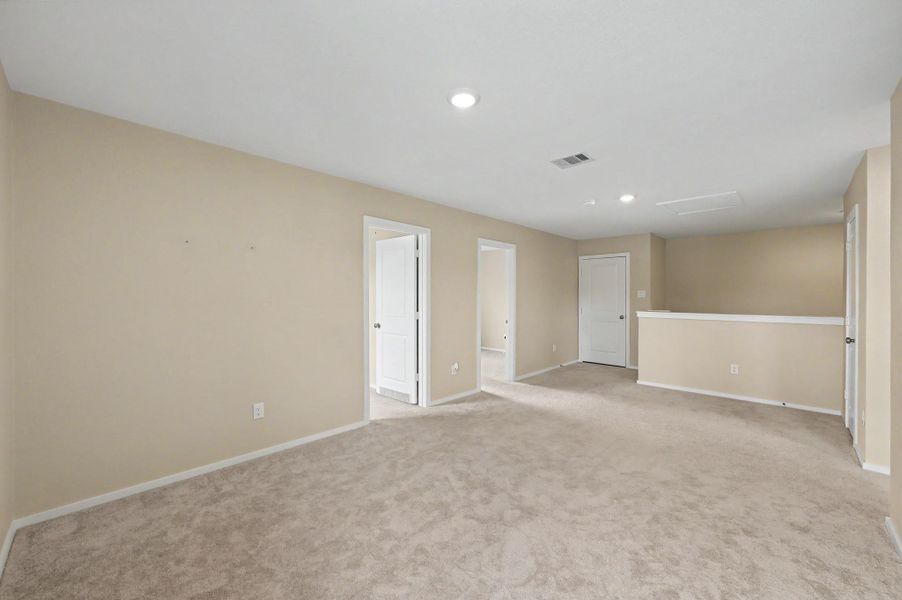 Spacious, unfurnished interior of a new home in Tavola, New Caney (Image 12). Spacious, unfurnished interior of a new home in Tavola, New Caney (Image 12).