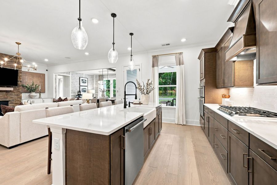 Representative furnished interior of a home built from the The Barrington by Davidson Homes LLC in Ashland, Holly Springs (Image 15).